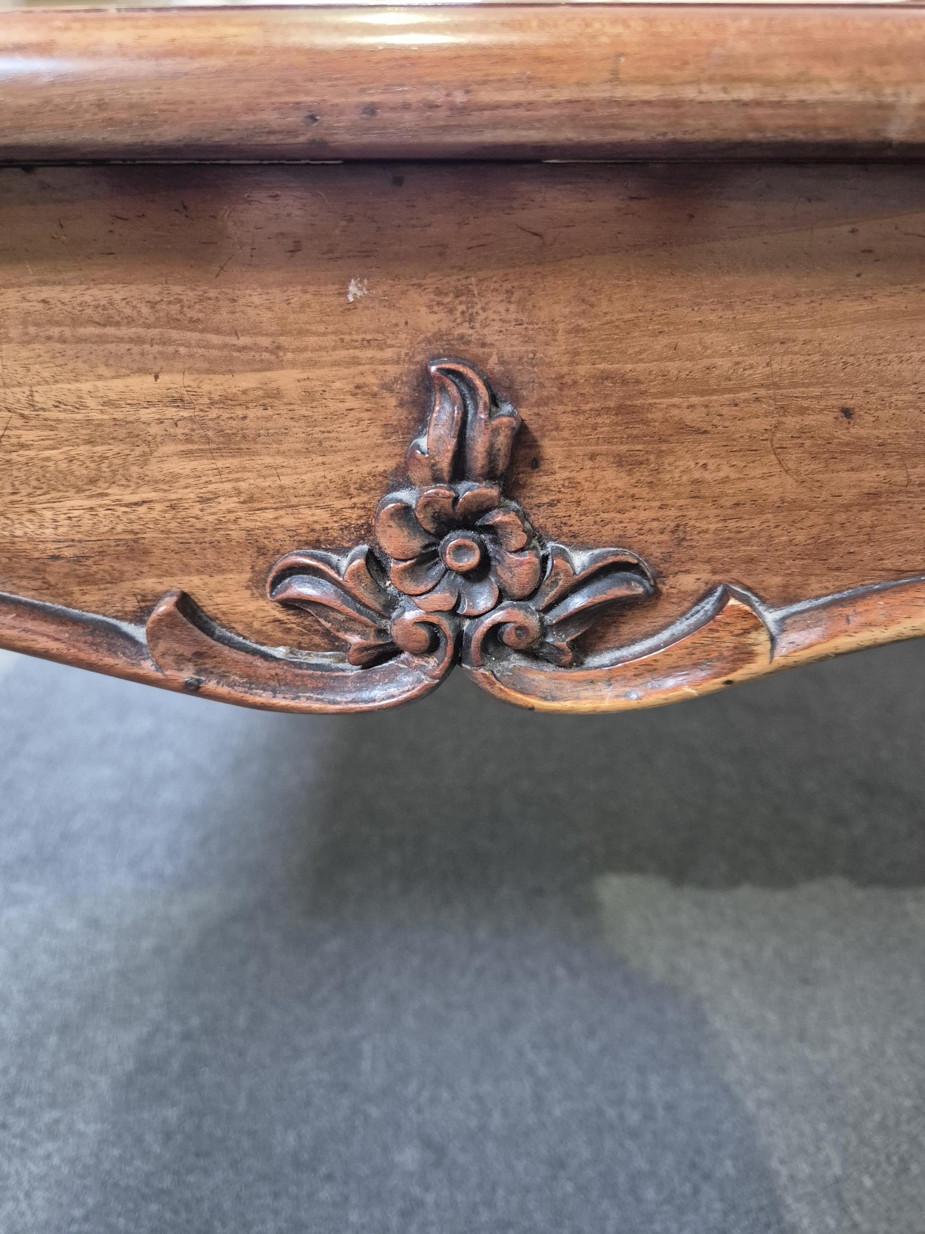 An unusually large William IV mahogany extending dining table